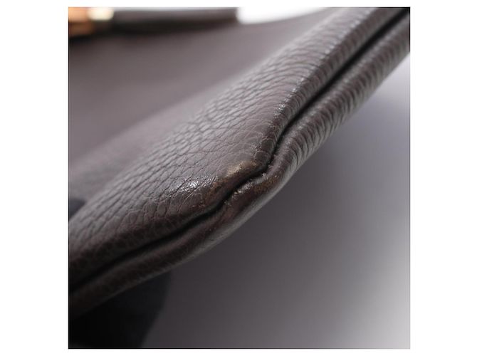 Gucci Bamboo Second Bag Clutch Handtasche Braun - Ansicht 7