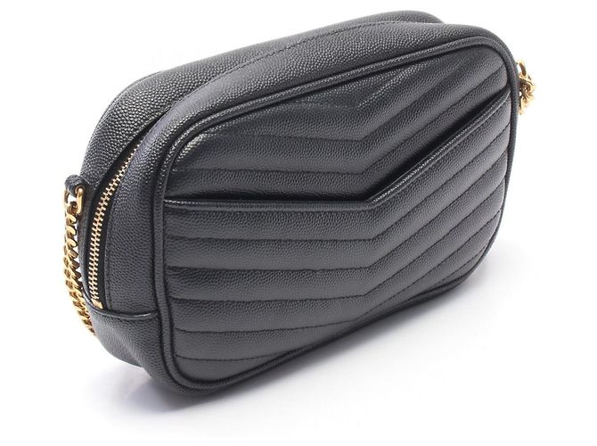 Yves Saint Laurent Saint Laurent Paris Lou Mini Shoulder Bag Nero - vista 2