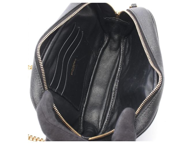 Yves Saint Laurent Saint Laurent Paris Lou Mini Shoulder Bag Nero - vista 3