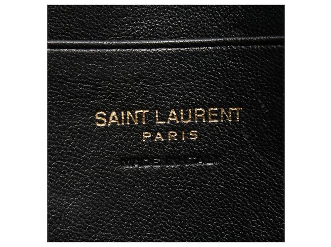 Yves Saint Laurent Saint Laurent Paris Lou Mini Shoulder Bag Nero - vista 4