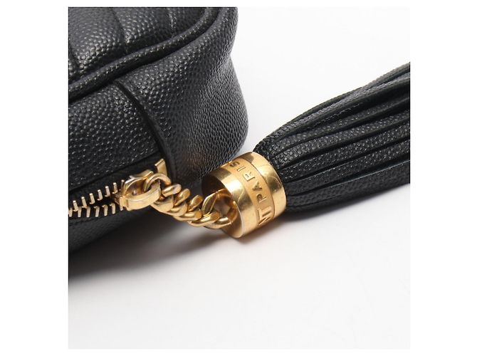 Yves Saint Laurent Saint Laurent Paris Lou Mini Shoulder Bag Nero - vista 6