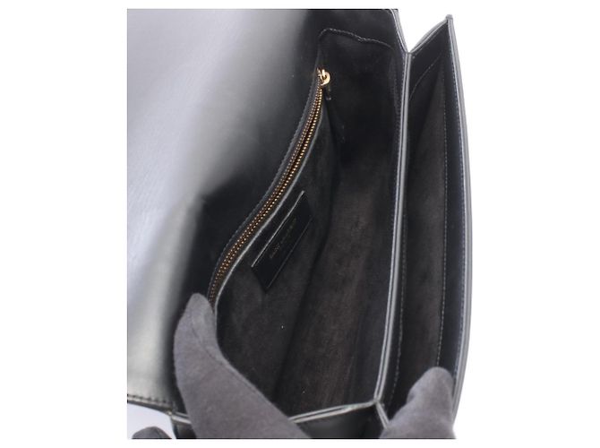 Borsa a tracolla Yves Saint Laurent Paris Universite Nero - vista 3
