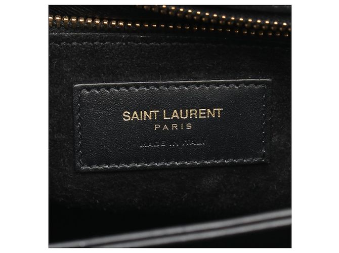 Borsa a tracolla Yves Saint Laurent Universite Nero - vista 4