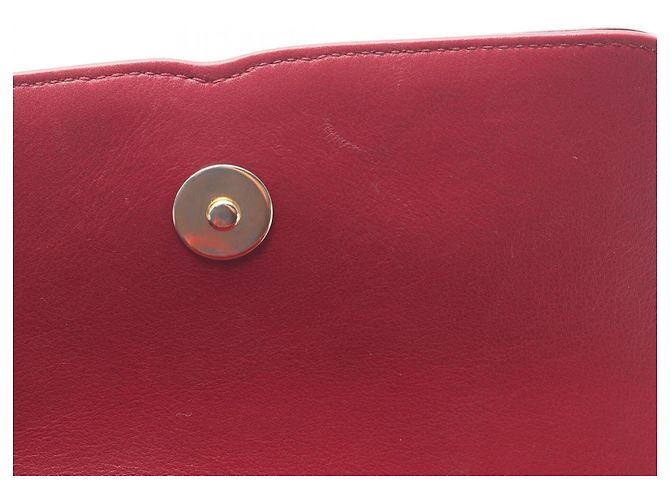 Chanel CC Filigree Matelassé Rucksack Rot - Ansicht 11