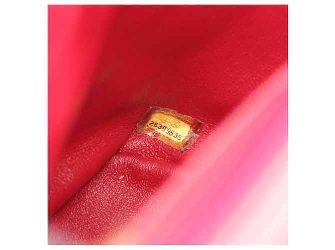 Chanel CC Filigree Matelassé Rucksack Rot - Ansicht 5