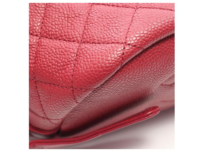 Chanel CC Filigree Matelassé Rucksack Rot - Ansicht 6