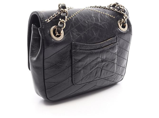 Bolso de hombro Chanel Chevron V-Stitch Negro - vista 2
