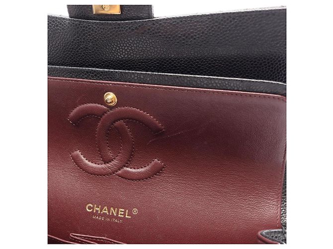 Bolso de hombro Chanel Matelassé Double Flap Negro - vista 7