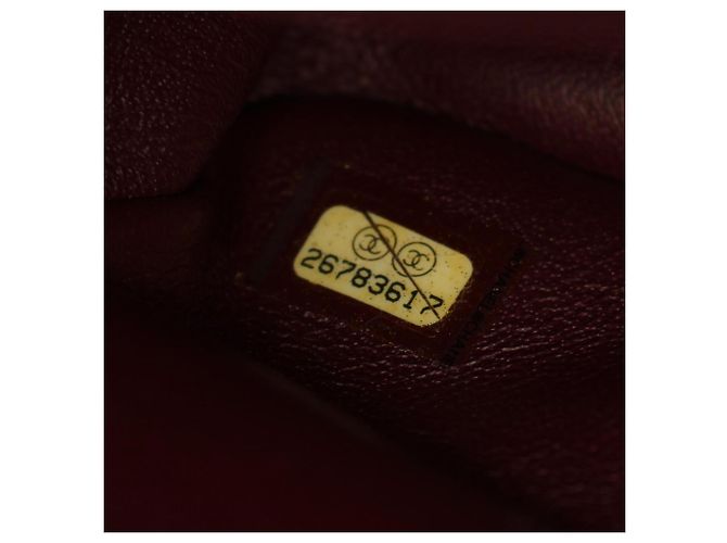 Chanel Matelassé Double Flap Schultertasche Schwarz - Ansicht 5
