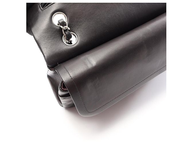 Bolsa de Ombro Chanel Matelassé Double Flap Preto - vista 8