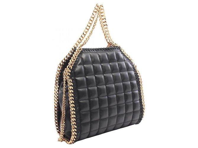 Stella Mc Cartney Stella McCartney Falabella Mini Quilted 2-Way Shoulder Bag Negro - vista 2