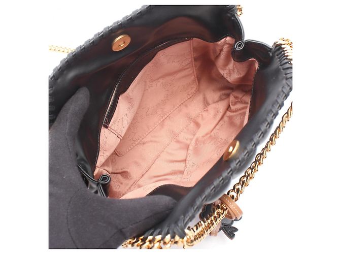 Stella Mc Cartney Stella McCartney Falabella Mini Quilted 2-Way Shoulder Bag Negro - vista 3