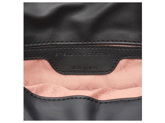 Stella Mc Cartney Stella McCartney Falabella Mini Quilted 2-Way Shoulder Bag Negro - vista 4