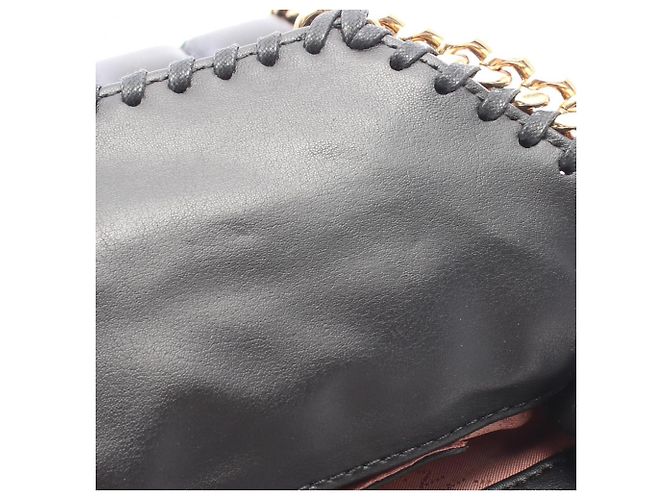 Stella Mc Cartney Stella McCartney Falabella Mini Quilted 2-Way Shoulder Bag Negro - vista 9