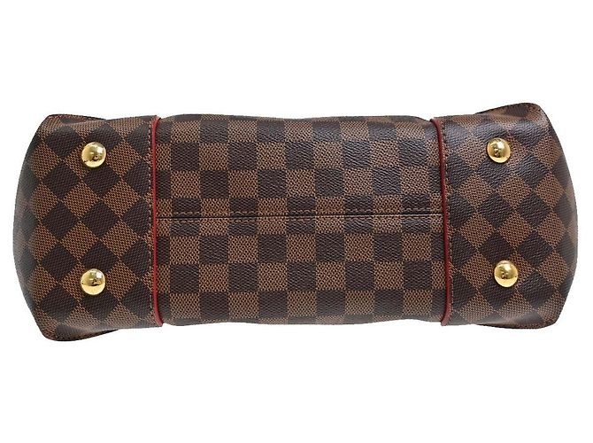 Louis Vuitton Caissa Hobo Damier with Leather Marrone - vista 6