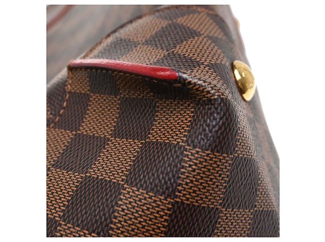 Louis Vuitton Caissa Hobo Damier with Leather Marrone - vista 7