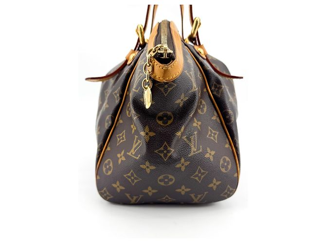Louis Vuitton Palermo Monogram Canvas PM Marron - vue 3