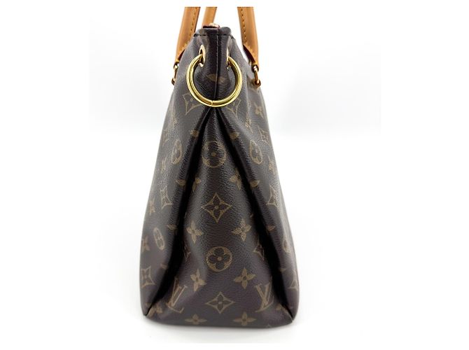 Louis Vuitton Pallas Shopper Monogram Canvas and Calfskin Castaño - vista 4