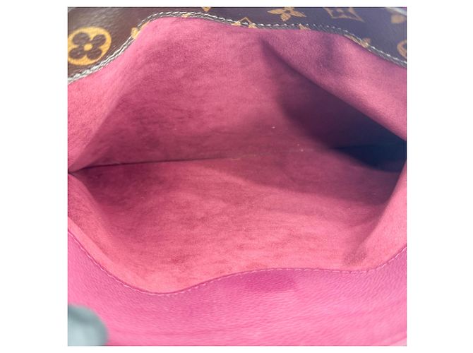 Louis Vuitton Pallas Shopper Monogram Canvas and Calfskin Castaño - vista 5