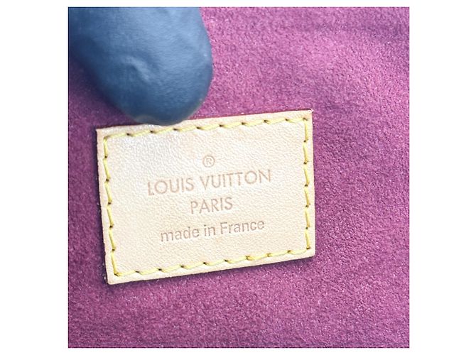 Louis Vuitton Pallas Shopper Monogram Canvas and Calfskin Castaño - vista 6