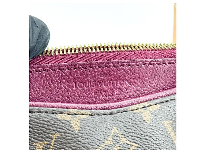 Louis Vuitton Pallas Shopper Monogram Canvas and Calfskin Castaño - vista 7