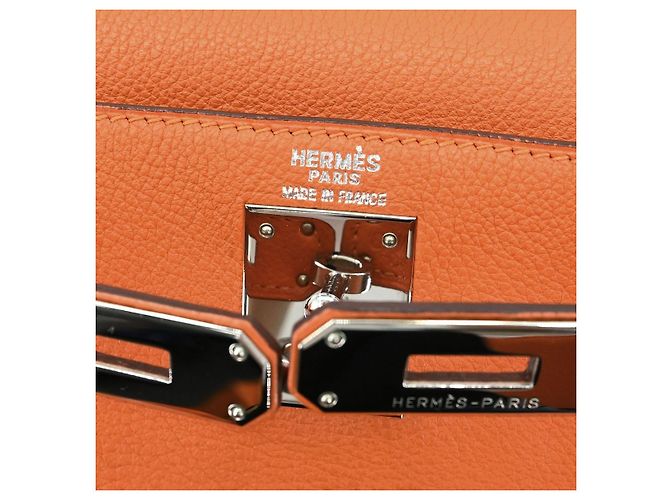 Hermès Hermes Kelly Ado Togo 28 Laranja - vista 4