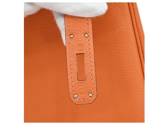 Hermès Hermes Kelly Ado Togo 28 Laranja - vista 5