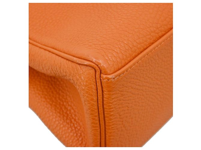 Hermès Hermes Kelly Ado Togo 28 Laranja - vista 7