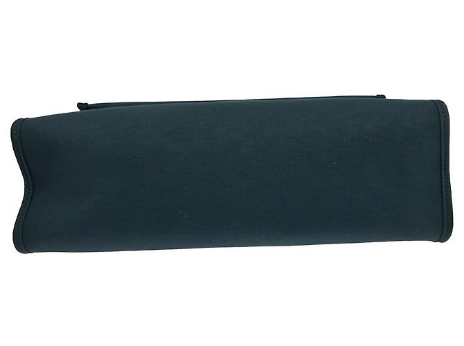 Hermès Herbag Zip Piel y Toile 31 Azul - vista 7