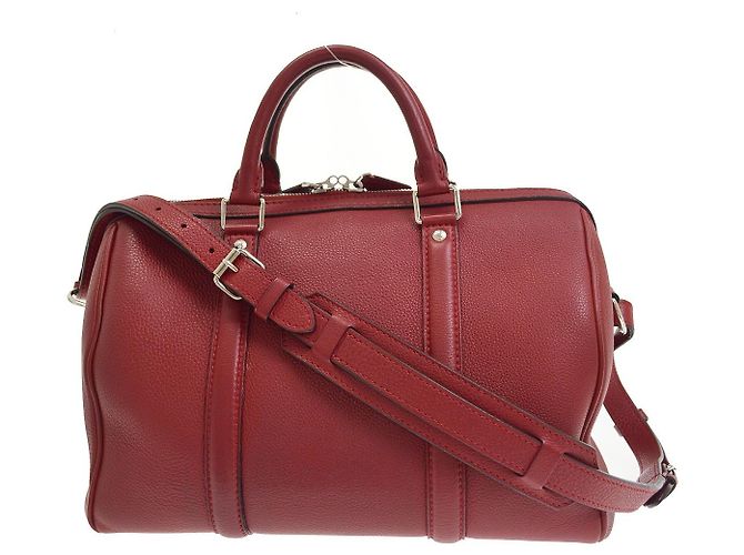 Louis Vuitton Sofia Coppola SC Leather PM Rosso - vista 2