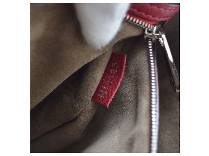 Louis Vuitton Sofia Coppola SC Leather PM Rosso - vista 5