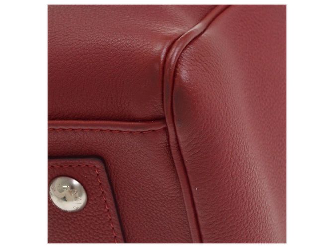 Louis Vuitton Sofia Coppola SC Leather PM Rosso - vista 7