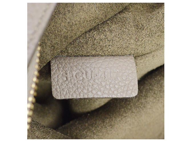 Céline Celine Phantom Tie Cabas Leather Small Braun - Ansicht 5