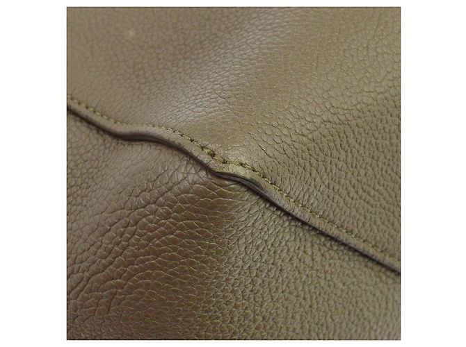 Céline Celine Phantom Tie Cabas Leather Small Braun - Ansicht 6