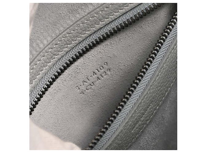 Céline Celine Luggage Grainy Leather Micro Braun - Ansicht 5