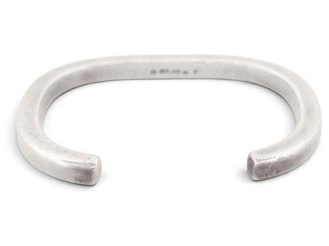 BRACELET DINH VAN SQUARE JONC T15.5 AUS MASSIVSILBER 925 32GR SILVER BANGLE - Ansicht 3