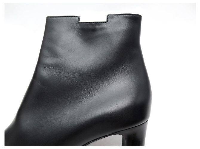 Kelly Hermès NUOVI STIVALETTI HERMES SAINT GERMAIN REVISITEE 39 PELLE NERA SCATOLA LOW BOOTS Nero - vista 12