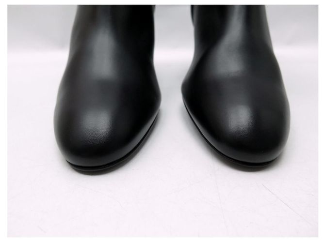 Kelly Hermès NUOVI STIVALETTI HERMES SAINT GERMAIN REVISITEE 39 PELLE NERA SCATOLA LOW BOOTS Nero - vista 4