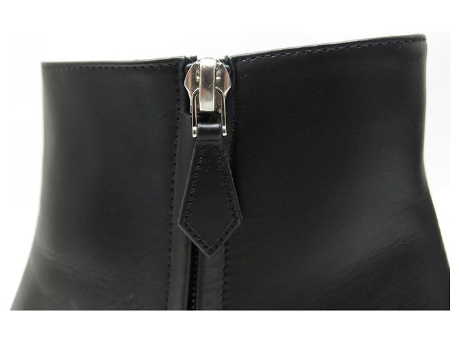 Kelly Hermès NUOVI STIVALETTI HERMES SAINT GERMAIN REVISITEE 39 PELLE NERA SCATOLA LOW BOOTS Nero - vista 9