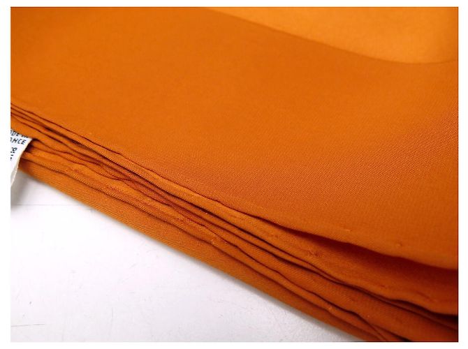PAÑUELO LOUIS VUITTON MONOGRAM LV CARRE 90 CM DE SEDA NARANJA - vista 11
