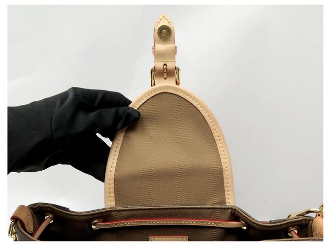 NEUER LOUIS VUITTON EXCURSION RUCKSACK LV MONOGRAM CANVAS SCHULTERTASCHE Braun - Ansicht 11