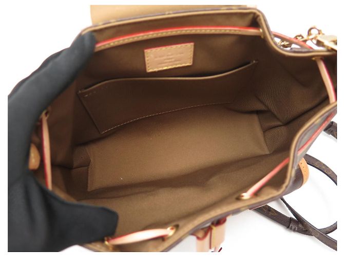 NEUER LOUIS VUITTON EXCURSION RUCKSACK LV MONOGRAM CANVAS SCHULTERTASCHE Braun - Ansicht 12