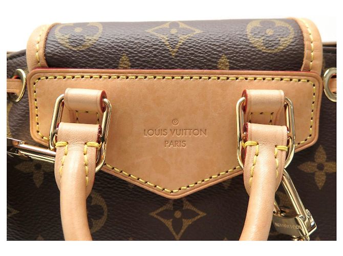 NEUER LOUIS VUITTON EXCURSION RUCKSACK LV MONOGRAM CANVAS SCHULTERTASCHE Braun - Ansicht 14
