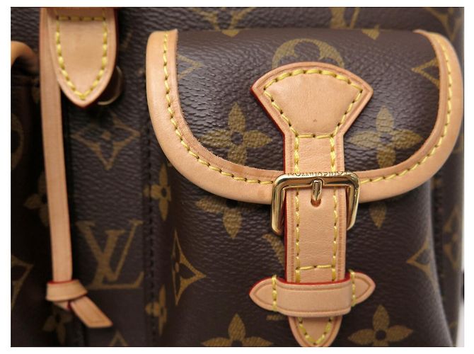 NEUER LOUIS VUITTON EXCURSION RUCKSACK LV MONOGRAM CANVAS SCHULTERTASCHE Braun - Ansicht 16