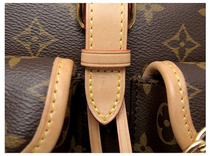 NEUER LOUIS VUITTON EXCURSION RUCKSACK LV MONOGRAM CANVAS SCHULTERTASCHE Braun - Ansicht 17