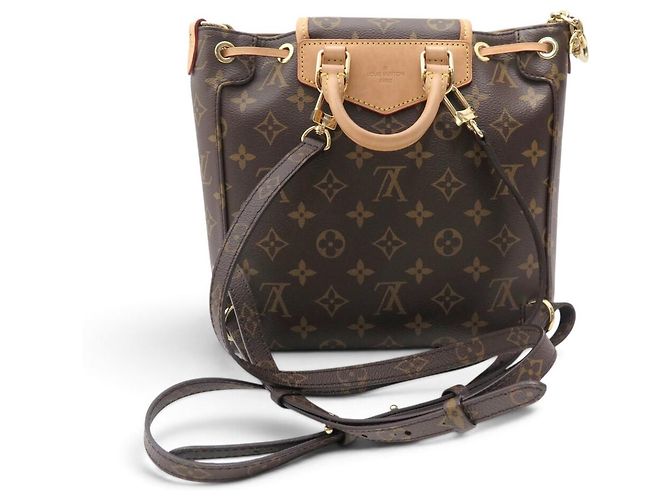NEUER LOUIS VUITTON EXCURSION RUCKSACK LV MONOGRAM CANVAS SCHULTERTASCHE Braun - Ansicht 3