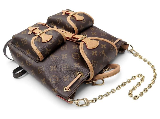 NEUER LOUIS VUITTON EXCURSION RUCKSACK LV MONOGRAM CANVAS SCHULTERTASCHE Braun - Ansicht 5