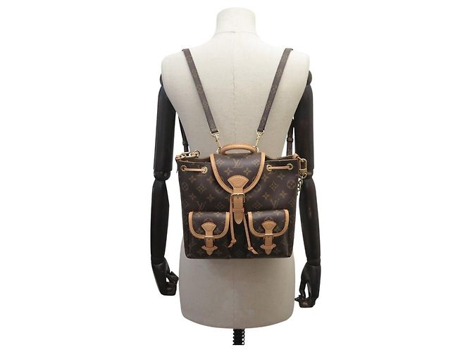 NEUER LOUIS VUITTON EXCURSION RUCKSACK LV MONOGRAM CANVAS SCHULTERTASCHE Braun - Ansicht 6