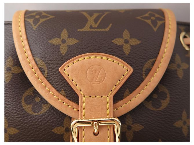 NEUER LOUIS VUITTON EXCURSION RUCKSACK LV MONOGRAM CANVAS SCHULTERTASCHE Braun - Ansicht 8