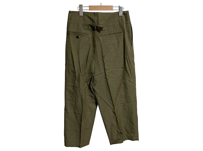 Autre Marque 1er Arrondissement Weite Hose Grün Khaki - Ansicht 2
